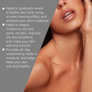 Lotion de bronzage Visage Corps Auto-bronzant Sans soleil Brunissement Sans Stries Faux Bronzage Rapide Bronzer Extérieur Soleil Intérieur Bronzage Crème Accélérateur