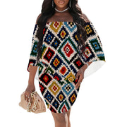 Robe de soirée décontractée à imprimé africain pour femmes Dashiki Costume traditionnel