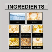 La crème pour le visage pour hommes à l'acide hyaluronique hydrate