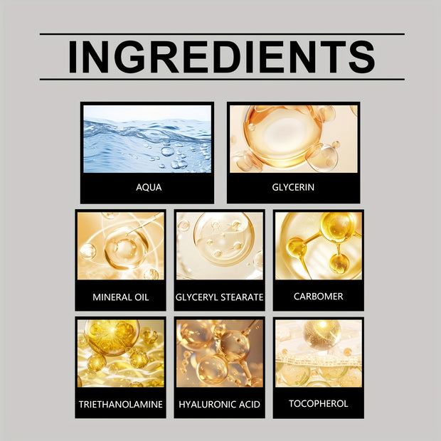 La crème pour le visage pour hommes à l'acide hyaluronique hydrate