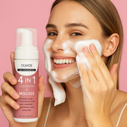 3.38fl.oz Mousse super nettoyante à l'acide salicylique, sérum pour le visage 4 en 1