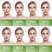 Rouleau à glace et outil Gua Sha Kit d'outils de soins du visage