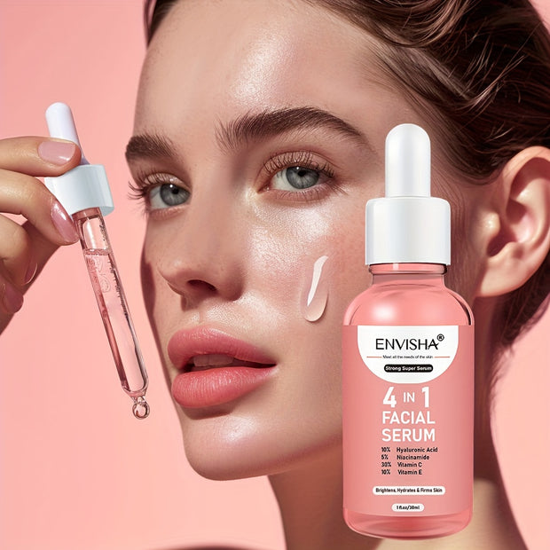 Sérum facial unisexe 4 en 1