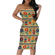 Summer Women's Sexy Sleeveless Spaghetti Strap Tank Dress Basic Tight Backless Bodycon Club Party Midi Dress