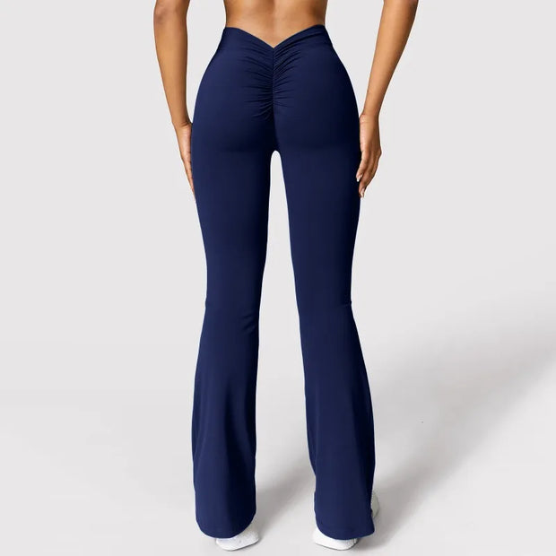 Leggings à micro-corne de mode pour femmes Pantalon de sport