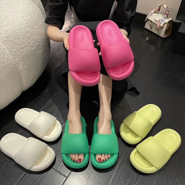 Non-Slip Thick Bottom Slippers for Indoor/Outdoor Use