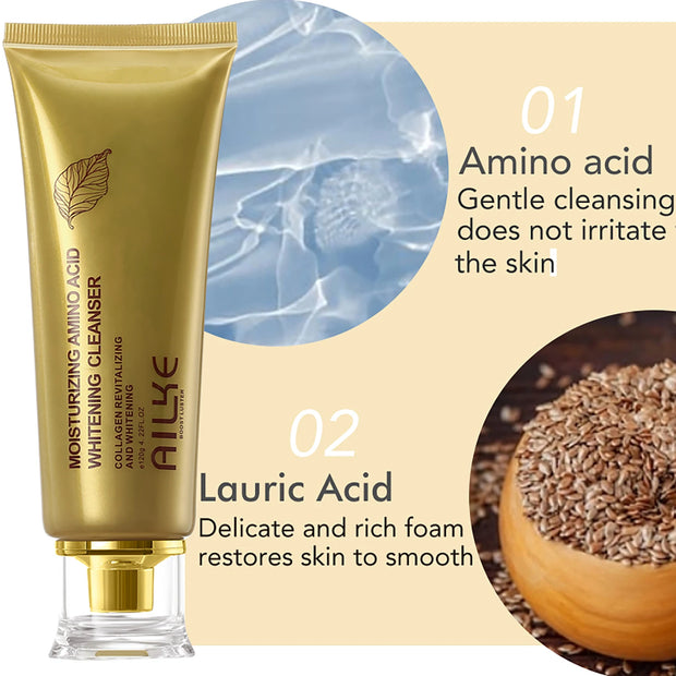 Ensemble de soins de la peau blanchissant AILKE,