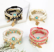 Bohemian Style Handmade Beaded Multi-layer Bracelet