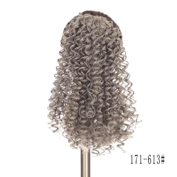 Small Curly Ponytail Chemical Fiber Mesh Wig Braid