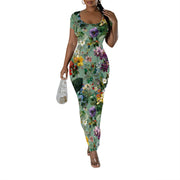 Womens Summer Casual Sexy Short Sleeve Bodycon Dress Basic Pencil Midi Club Dresses