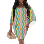 Robe de soirée décontractée à imprimé africain pour femmes Dashiki Costume traditionnel