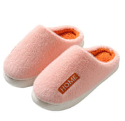 Thick-soled Cotton Slippers with Non-slip Warmth