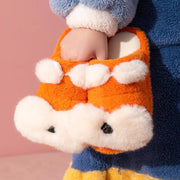 Thick-Soled Non-Slip Cotton Slippers for Women