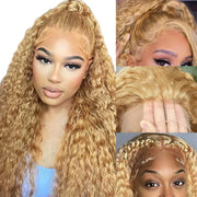 Front Lace curly Synthetic Wig