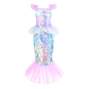 Children's Mermaid Princess Dress - Euro-American Style