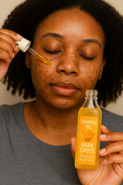 Huile de Curcuma Premium – Éclat, Anti-Rides & Peau Zéro Imperfections