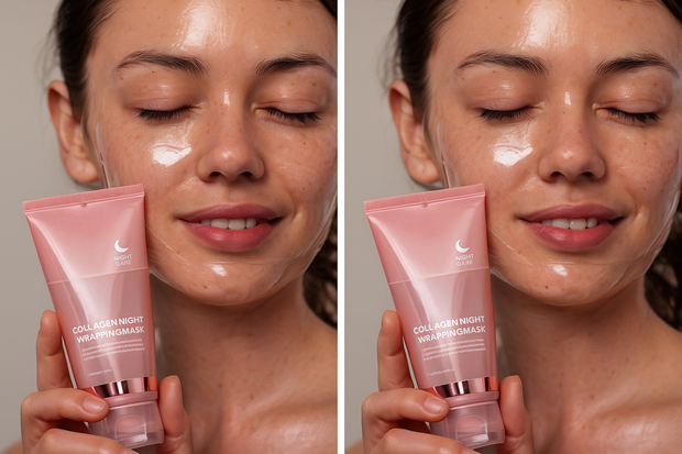 Masque de nuit au collagène hydratant