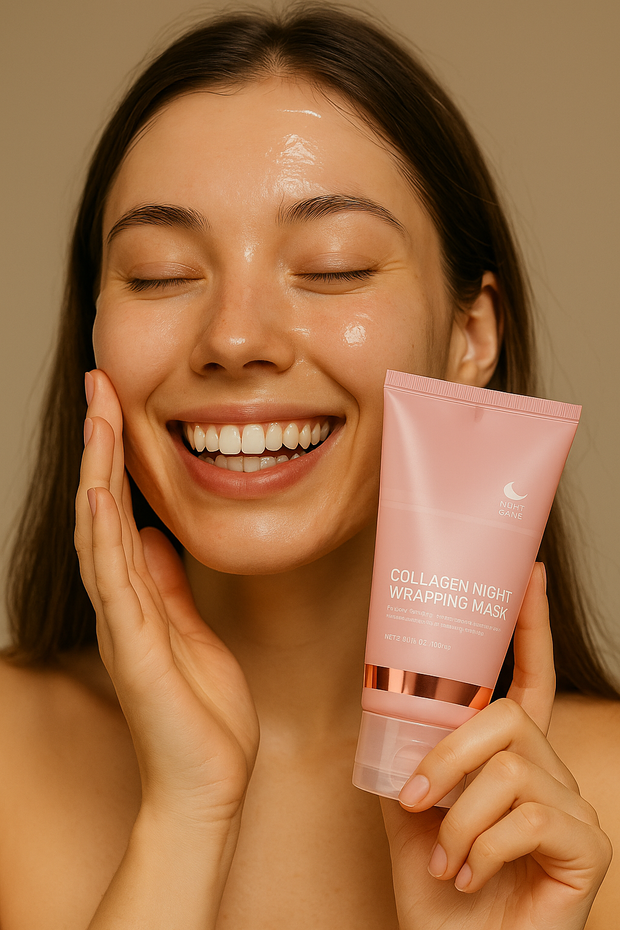 Masque de nuit au collagène hydratant