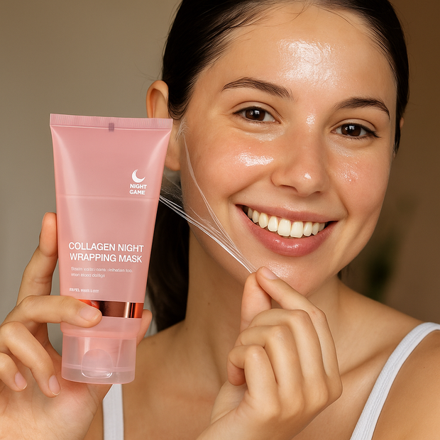 Masque de nuit au collagène hydratant