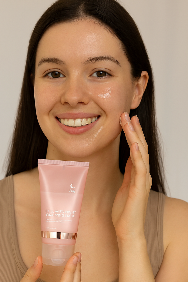 Masque de nuit au collagène hydratant