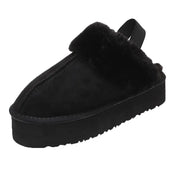 Women's Winter Thick Sole Fleece Slippers with Anti-Slip