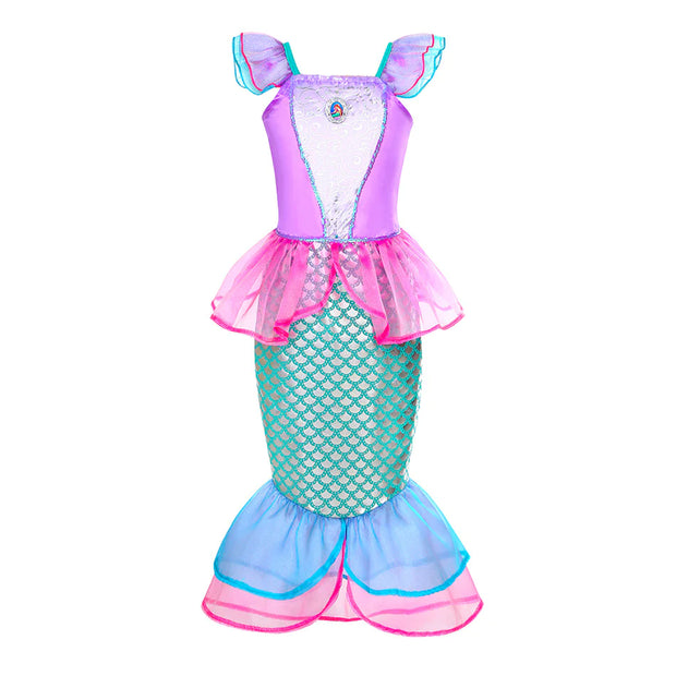 Children's Mermaid Princess Dress - Euro-American Style