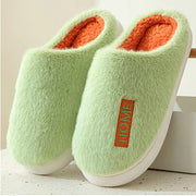 Thick-soled Cotton Slippers with Non-slip Warmth