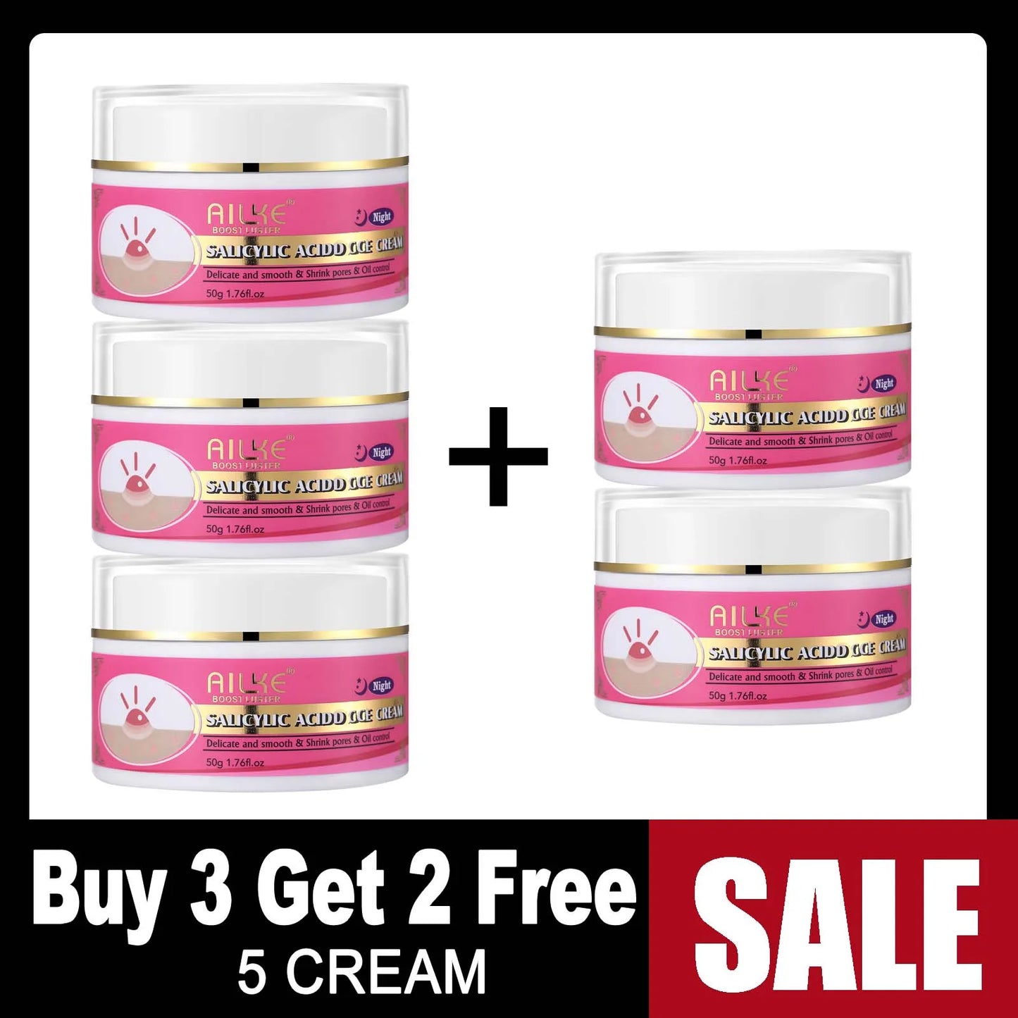 AILKE Ensemble de soins éclaircissants pour la peau