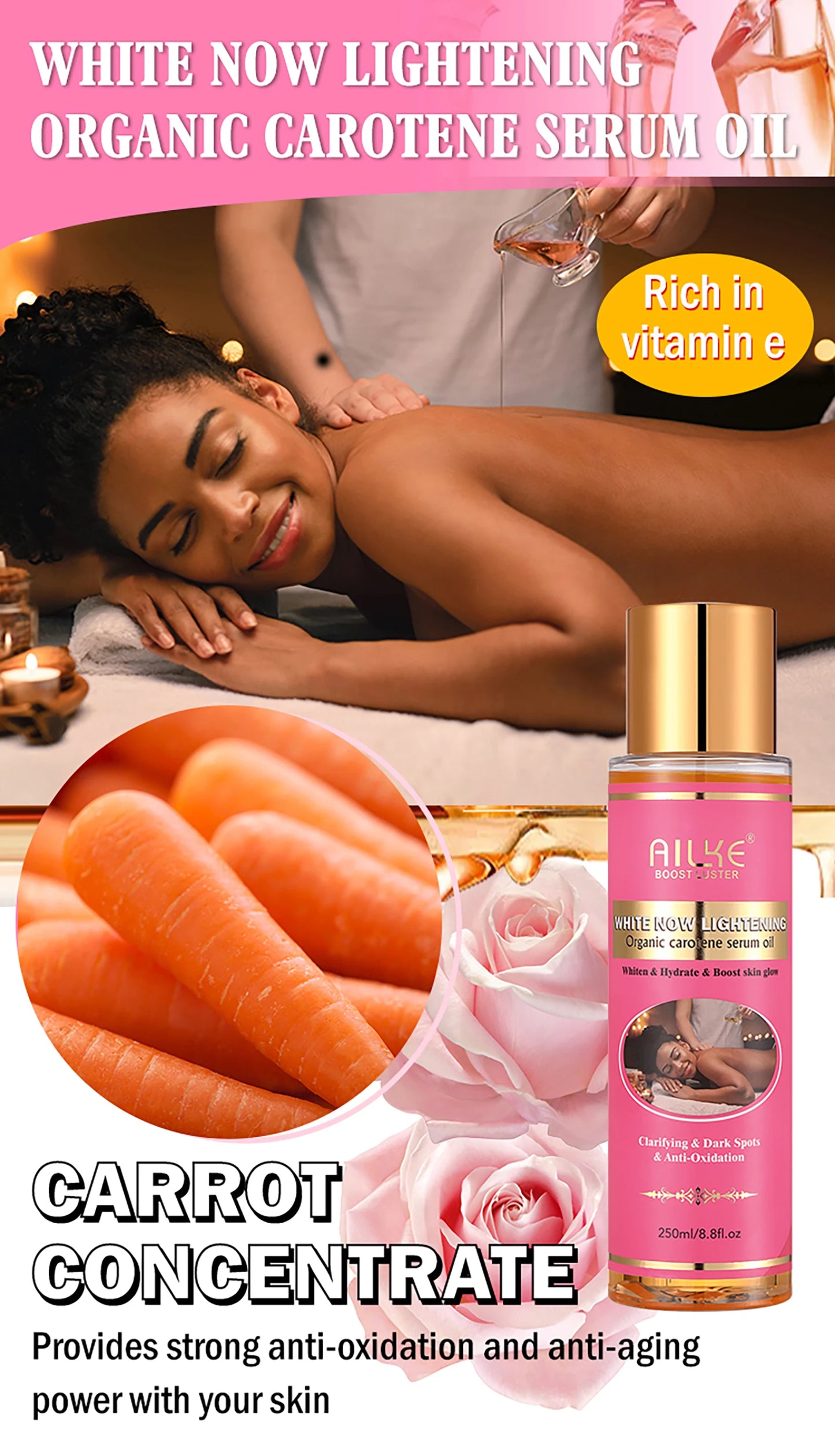 AILKE Ensemble de soins éclaircissants pour la peau