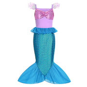 Children's Mermaid Princess Dress - Euro-American Style