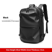 Expandable Waterproof Travel Backpack for Men & Women