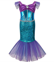 Children's Mermaid Princess Dress - Euro-American Style