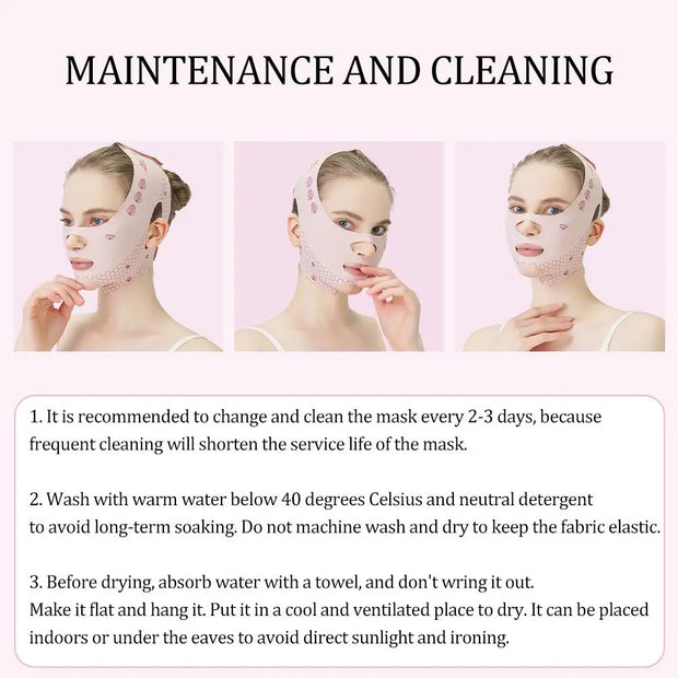 Bandage amincissant pour le visage Femmes