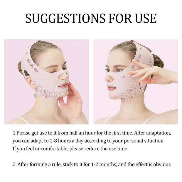 Bandage amincissant pour le visage Femmes