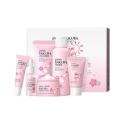 6pcs Sakura Ensemble de soins de la peau