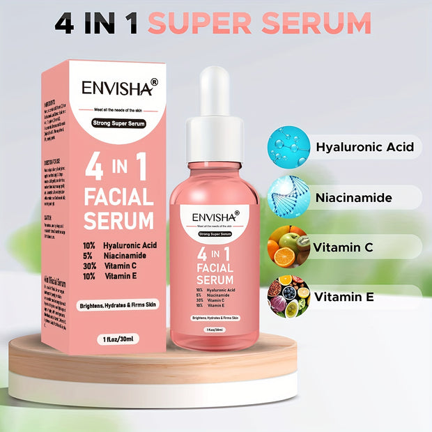 Sérum facial unisexe 4 en 1