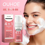 3.38fl.oz Mousse super nettoyante à l'acide salicylique, sérum pour le visage 4 en 1