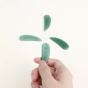 Cuillère de masque facial en jade Spatule de maquillage Soins de la peau