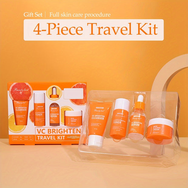 1 ensemble d'ensemble de soins de la peau à la vitamine C