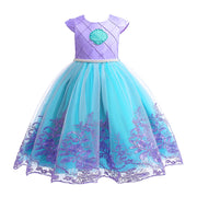 Children's Mermaid Princess Dress - Euro-American Style