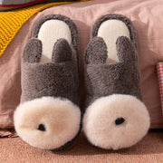Thick-Soled Non-Slip Cotton Slippers for Women