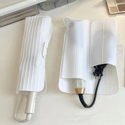 Heat Resistant Silicone Mat Travel Case Portable Travel Mat Cover for Hair Straightener Flat Iron and Hot Hair Styling Tools (White)