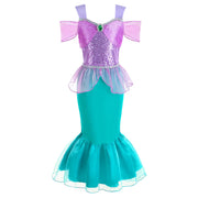 Children's Mermaid Princess Dress - Euro-American Style