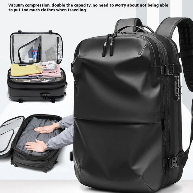 Expandable Waterproof Travel Backpack for Men & Women
