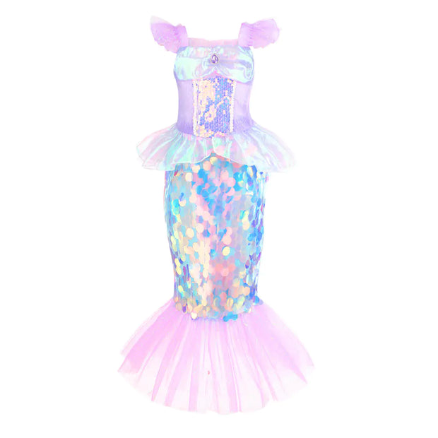 Children's Mermaid Princess Dress - Euro-American Style