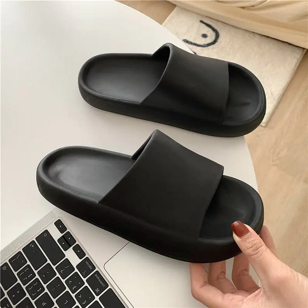 Non-Slip Thick-Soled Indoor Soft Bath Slippers