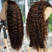 Front Lace curly Synthetic Wig