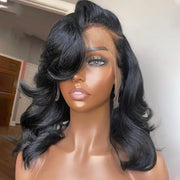 Partial Short Curly Big Wave Wig in Chemical Fiber